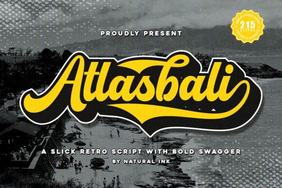 Atlasbali Font: Adding Retro Charm to Web Layouts