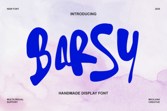 Barsy Font Review: Handmade Charm for Editorial Layouts