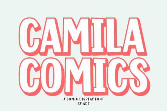 Camila Comics Font: Playful Branding for Small Business
