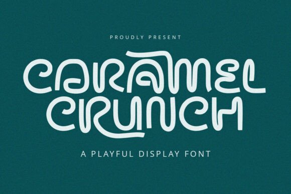 Caramel Crunch Font: A Display Typeface for Campaigns