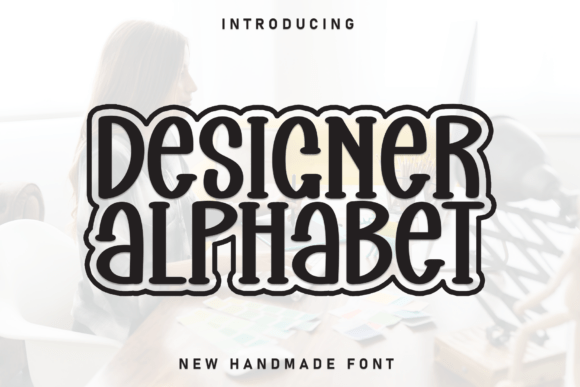 Designer Alphabet: A Playful Display Font for Editorial Charm