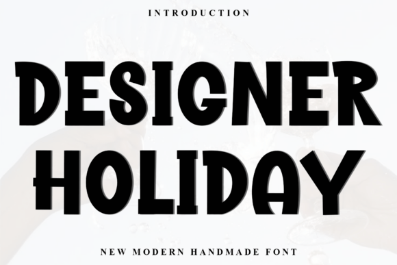 Designer Holiday Font: Warmth for Editorial Layouts