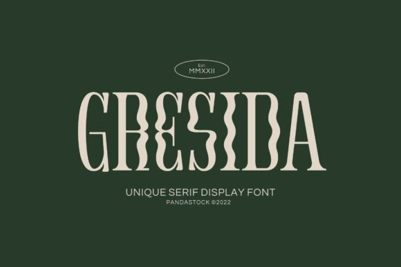 Elevate Your Brand Identity with Gresida Font
