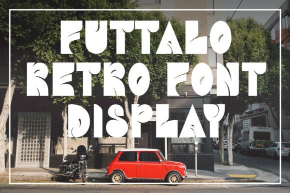 Futtalo Font: Bold Retro Display Type for Crafters