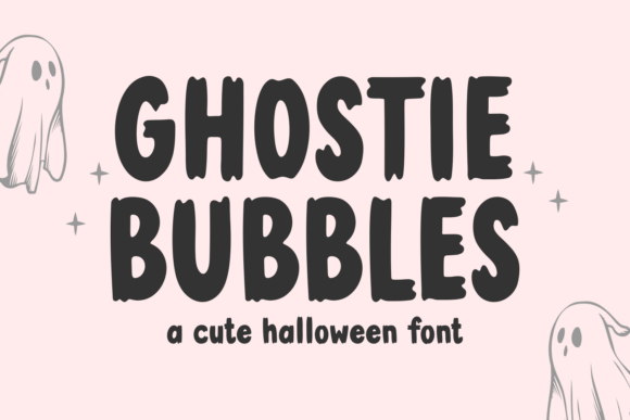 Ghostie Bubbles Font: Playful Branding for Small Business