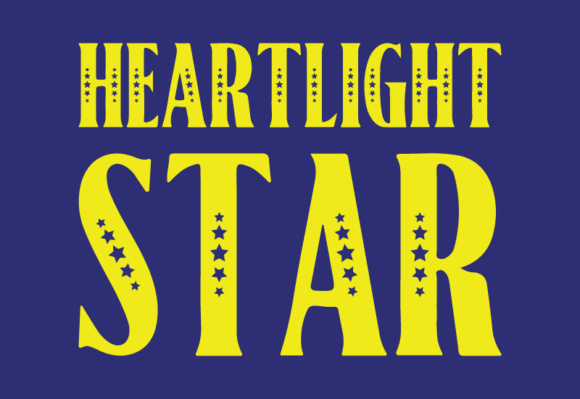 Heartlightstar Regular Font for Brand Visuals