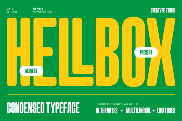 Hellbox Font Review: Bold Display Type for Tight Spaces
