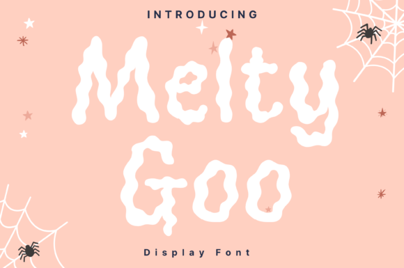 Melty Goo Font Review: A Drippy Display Typeface for Spooky Branding