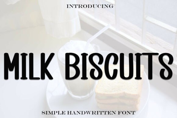 Milkbiscuits Font: Playful Branding for Small Business