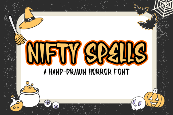 Nifty Spells: A Hauntingly Stylish Display Font for Web Design