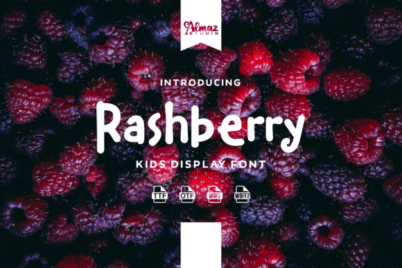 Rashberry Font: Adding Warmth to Handmade Labels