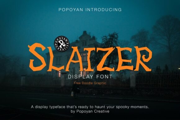 Slaizer Font: Edgy Display Typography for Digital Campaigns