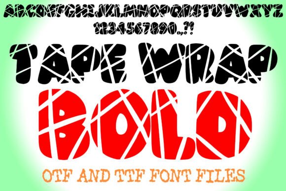 Tape Wrap Bold Font Review for Digital Campaigns