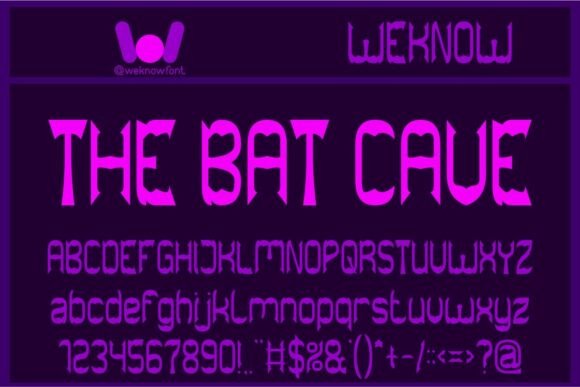 The Bat Cave Font: Bold Display Typography for Digital Campaigns