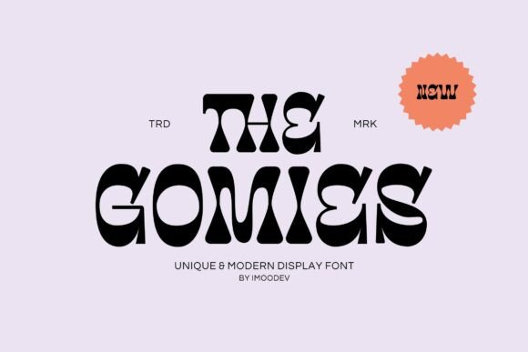 The Gomies: A Retro-Inspired Display Font for Bold Branding